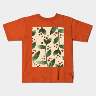 Organic Fruit Tree Branch Kids T-Shirt